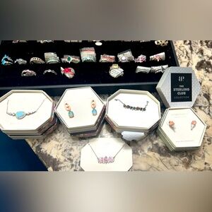 . Jewel candy $25. Shipped, necklaces, earrings and rings $20 shipped